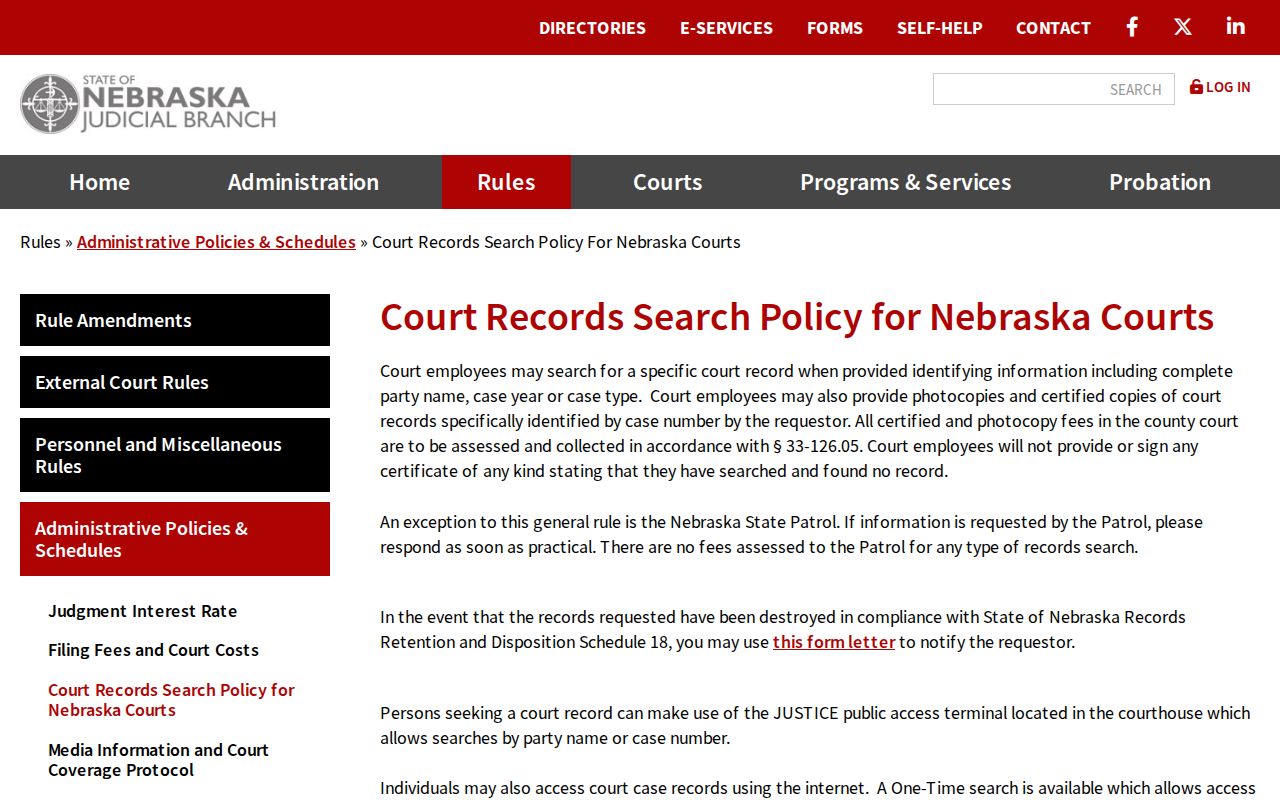 Holt County municipal warrant public access policy