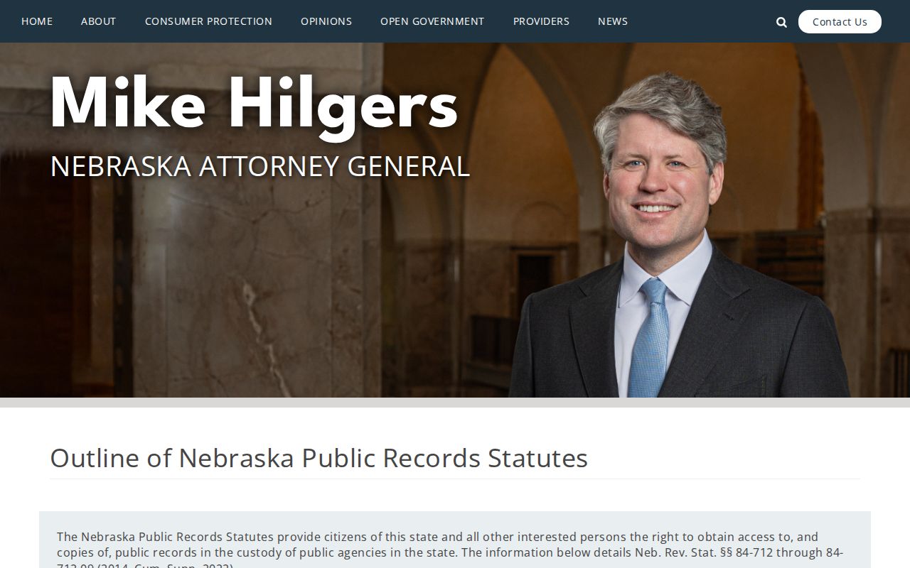 Nebraska public records guidance for Holt County traffic warrants