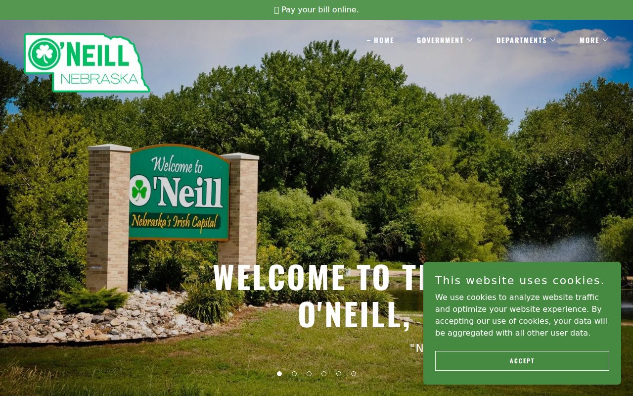 O'Neill city-government source for warrant records routing