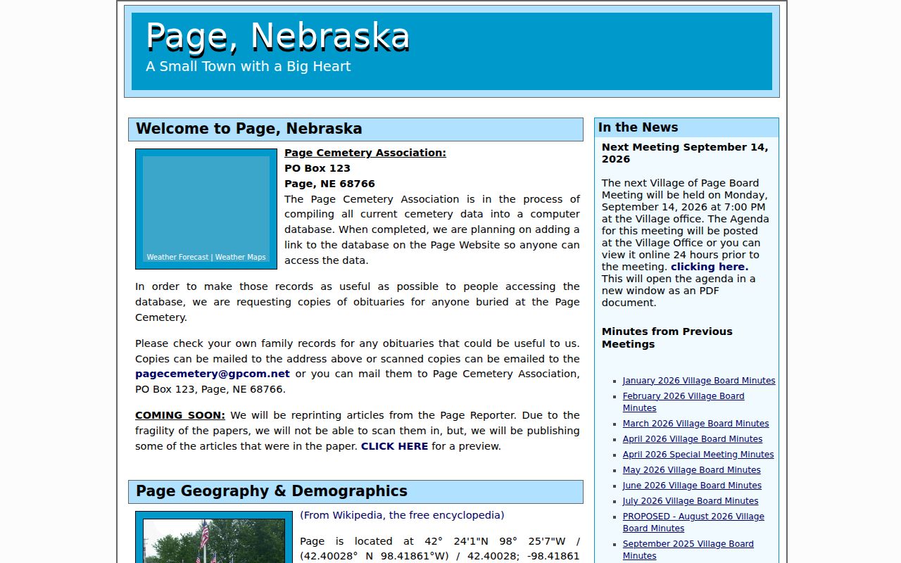 Page village source for warrant records routing