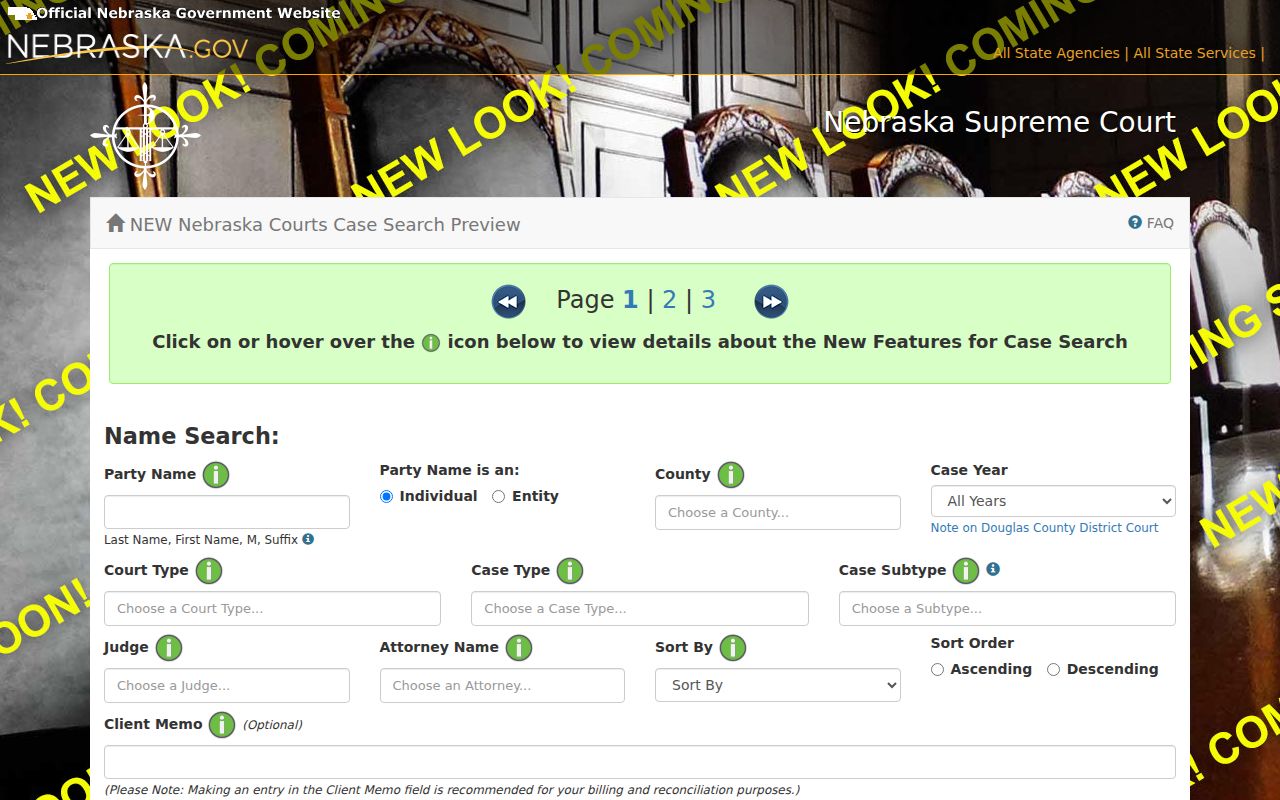 Holt County warrant lookup case search fields